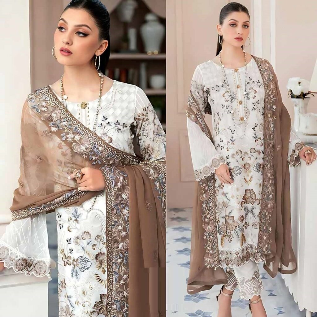 Eid Special Georgette Semi Stitched Salwar Suit