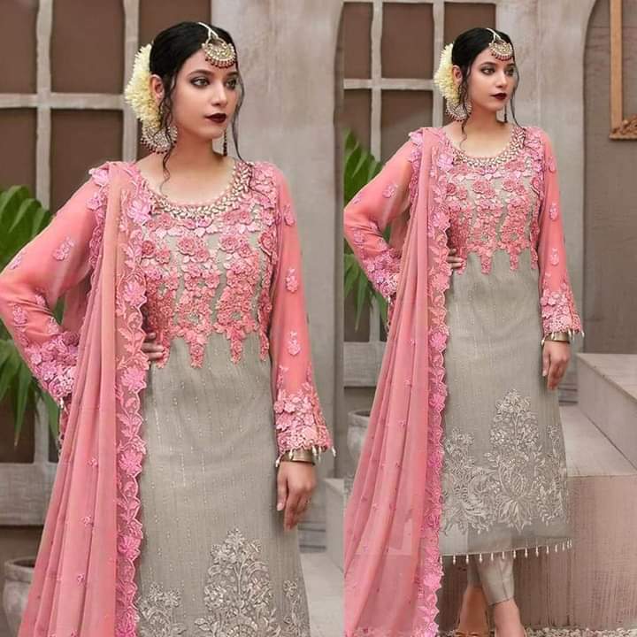 Eid Special Georgette Semi Stitched Salwar Suit