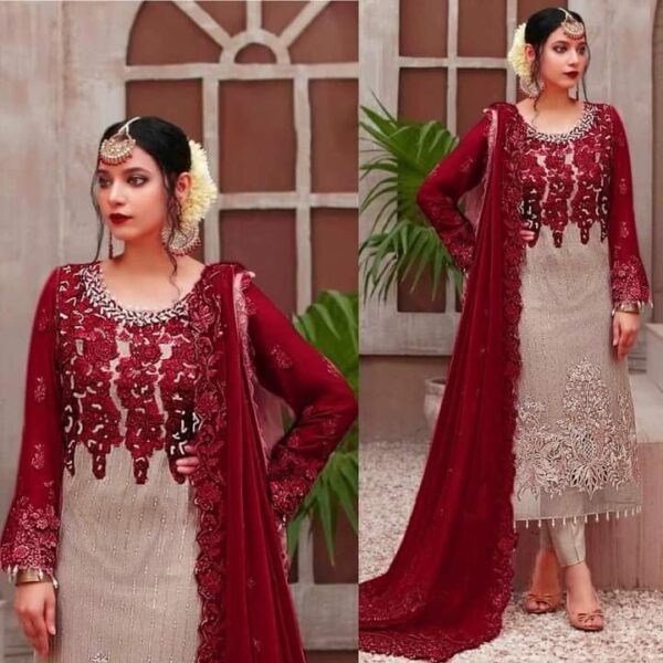 Eid Special Georgette Semi Stitched Salwar Suit